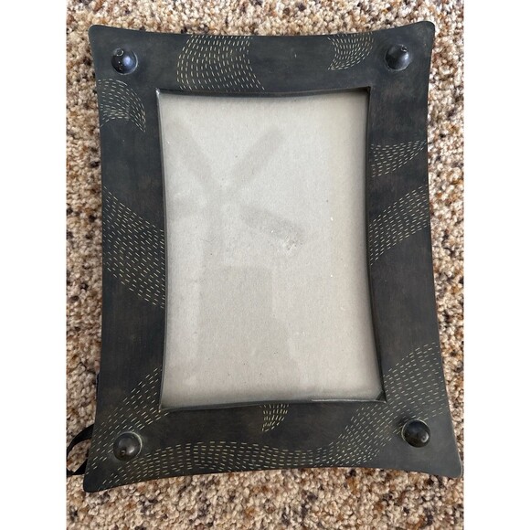 Vintage Gallery Wall Art Frame Collection - Set of 6 -  Various Sizes Black Gold - Picture 9 of 16